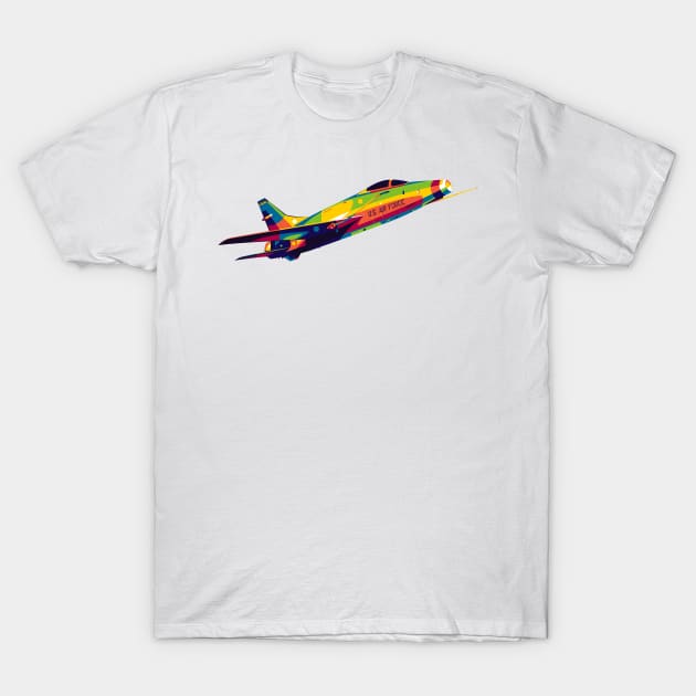 F-100 Super Sabre T-Shirt by wpaprint